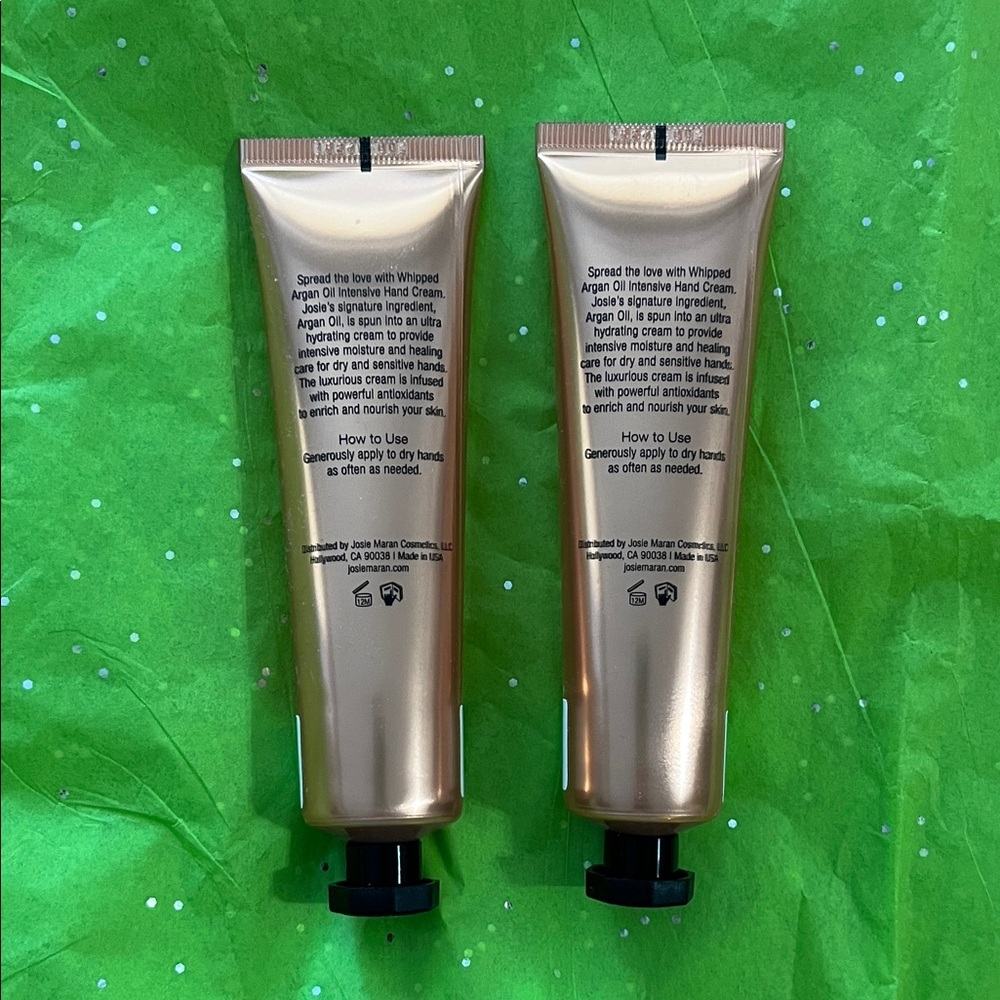 JOSIE MARAN UNSCENTED Hand Cream Tubes qty 2 sealed $50 RV - Picture 2 of 4
